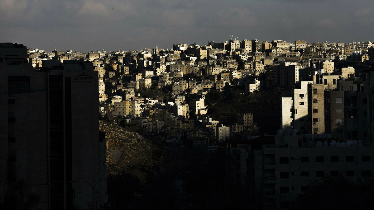    Иордания Амман вид города ГЛП