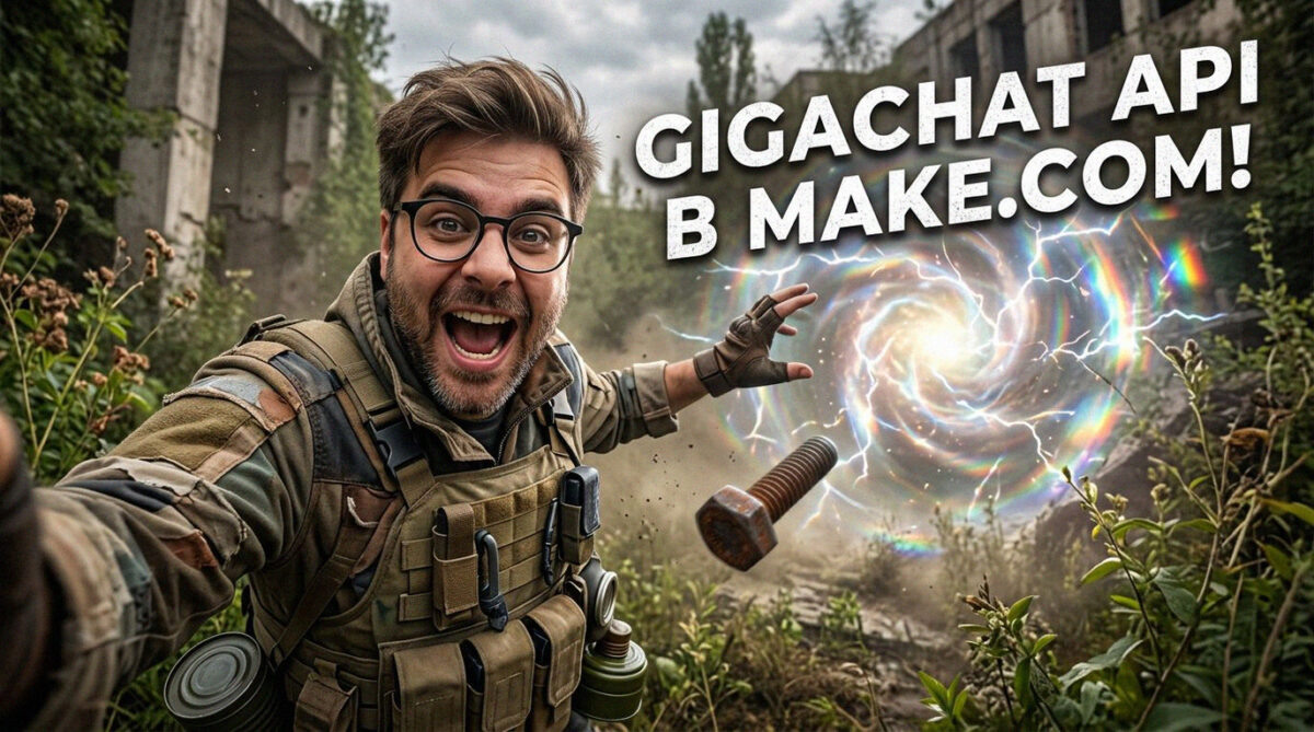    Настройка связки GigaChat и Make.com для автоматизации бизнес-процессов Артур Хорошев