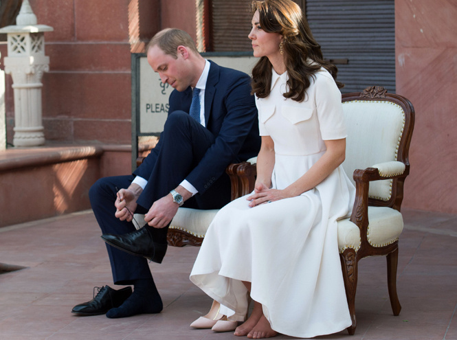 Испорченные модной обувью ноги Кейт Миддлтон