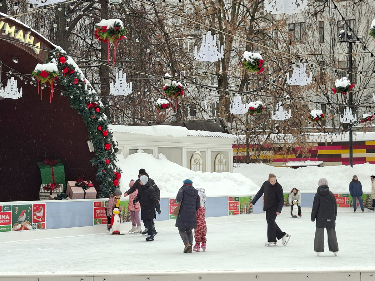 фото автора  каток