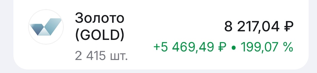 Скрин из мобильного приложения автора.