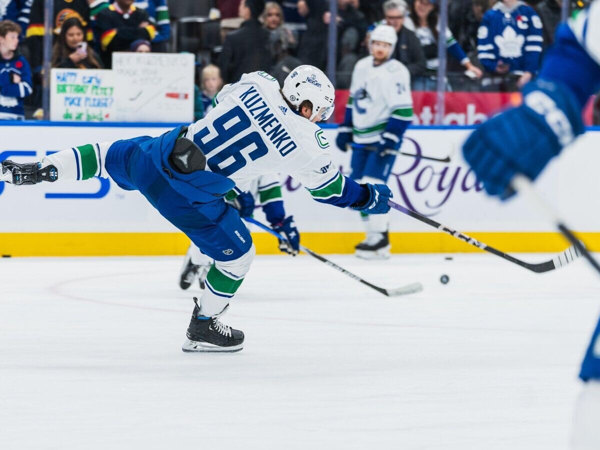    Хоккеист "Ванкувер Кэнакс" Андрей Кузьменко | © Фото : Пресс-служба "Ванкувер Кэнакс"