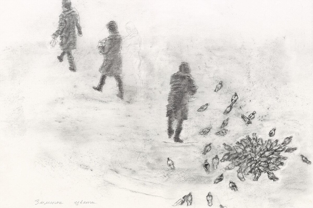 пресс-служба ЦСИ AZART📷Ольга Чернышева, «Зимние цветы», 2025