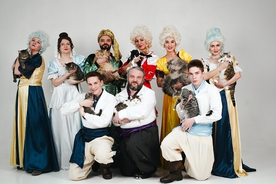    Актеры приняли участие в фотопроекте «КП-Самара» к Международному дню кошек. Светлана МАКОВЕЕВА