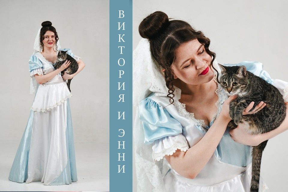    Энни доверчиво устроилась на руках Виктории. Светлана МАКОВЕЕВА