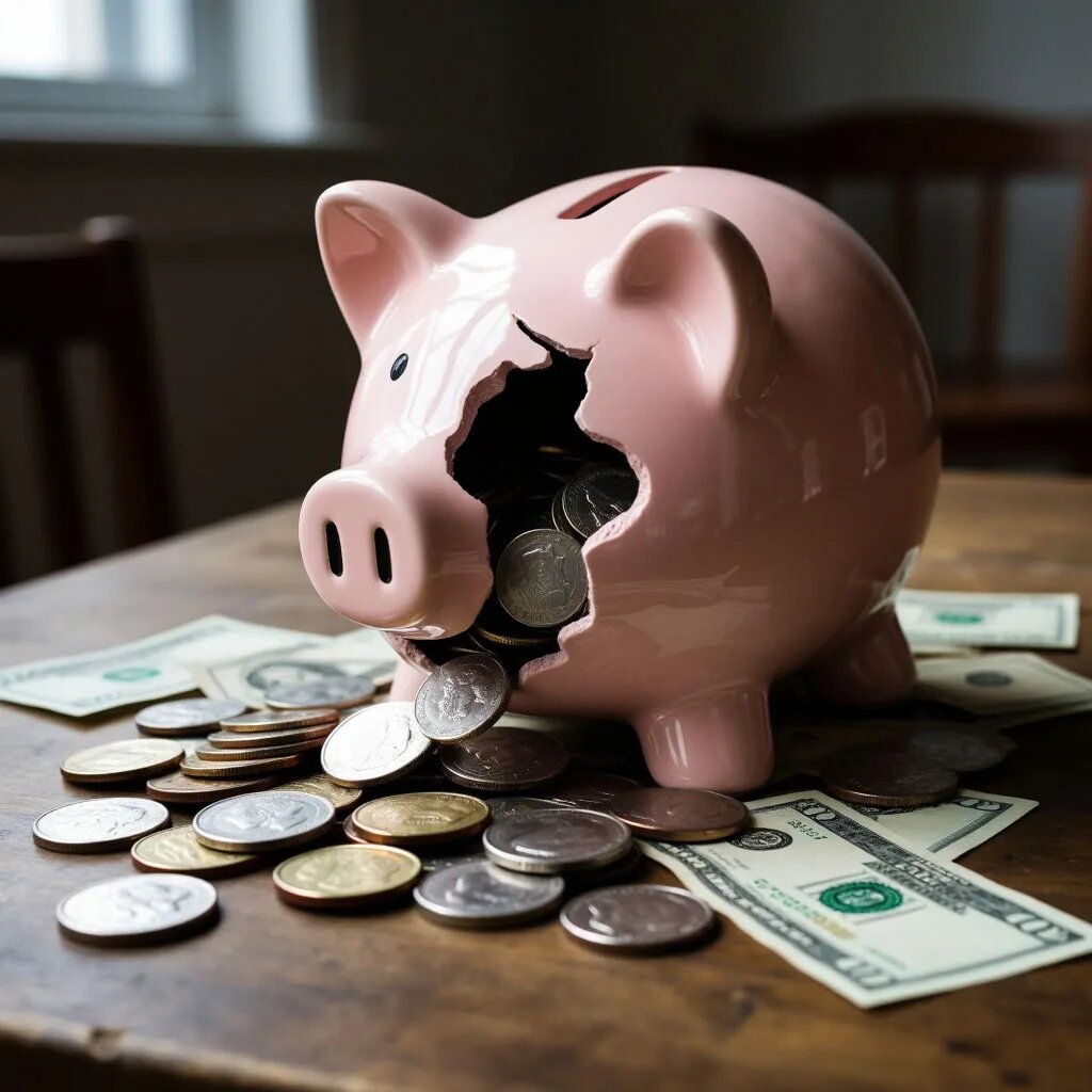 Деньги. Иллюстрация сгенерирована нейросетью