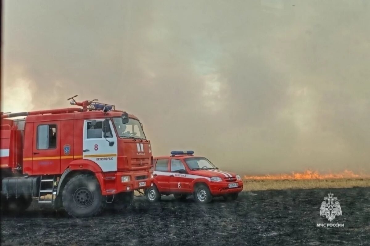    В Крыму пожарам подвержены более 500 населенных пунктов