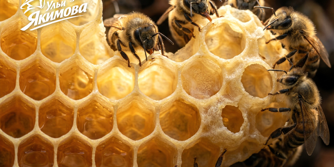 Почему пчёлы строят соты шестиугольниками