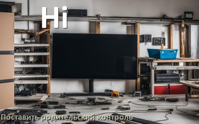 
Как на телевизоре Hi поставить родительский контроль
