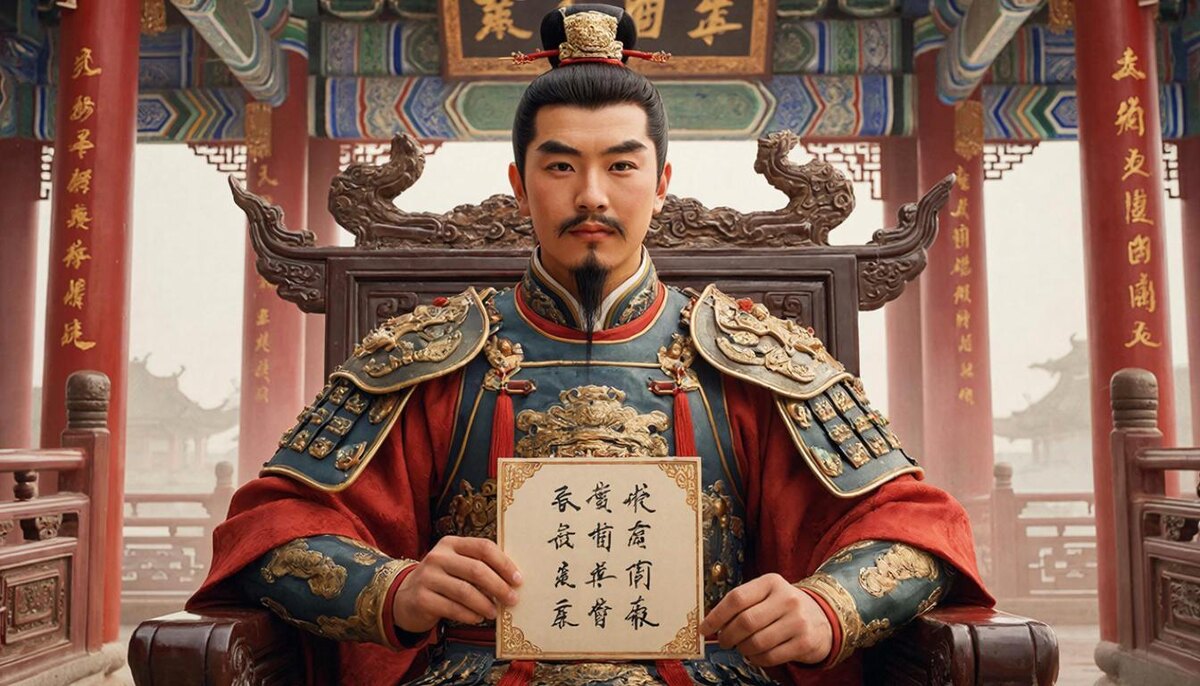 Картинка сгенерирована ИИ по описаниям Джи Фу. Духи Ци Мень Дун Цзя не являлись объектами поклонения - они воплощение чистой энергии Ци. Текст на табличках не является доподлинным. 