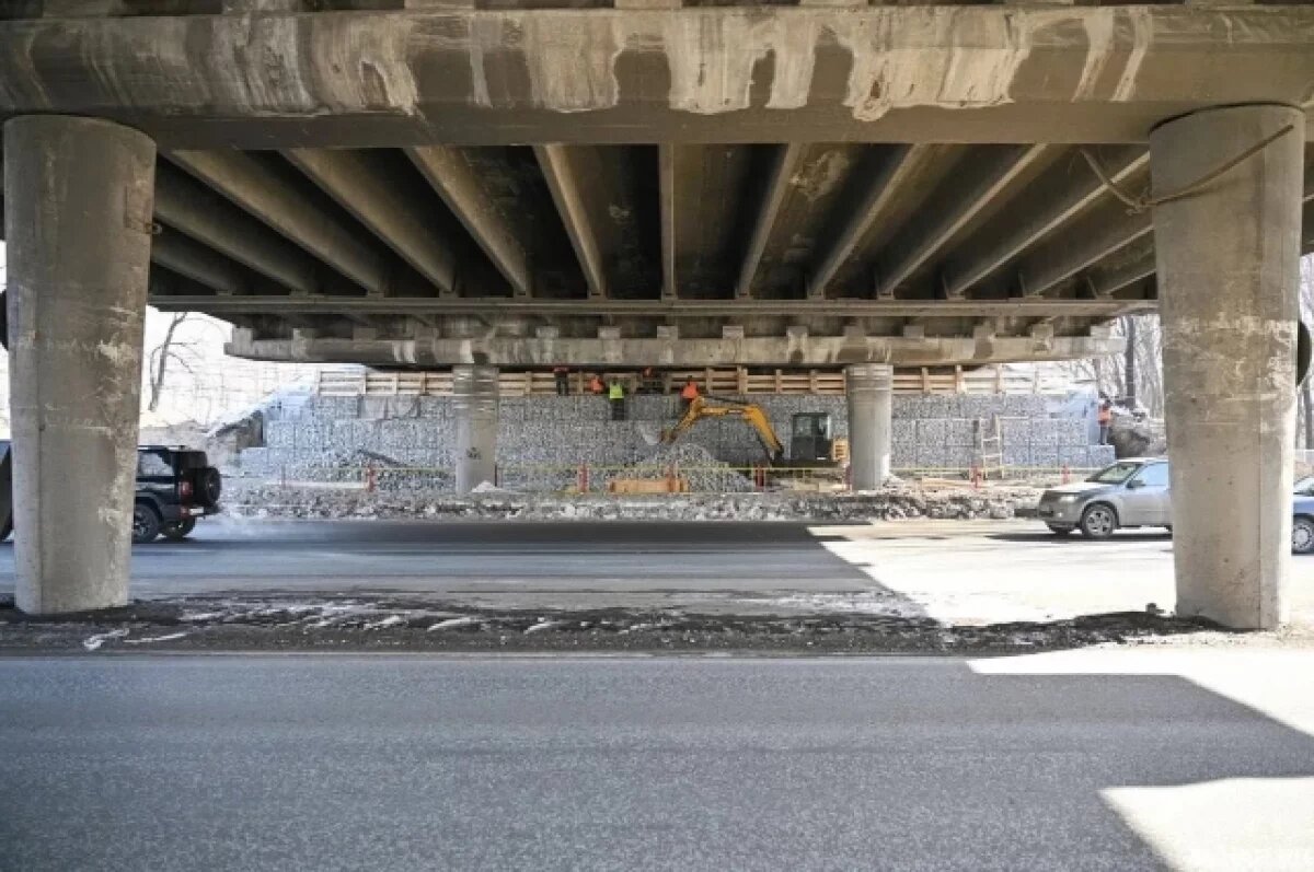    В Хабаровске взялись за проблемную развязку на проспекте 60-летия Октября