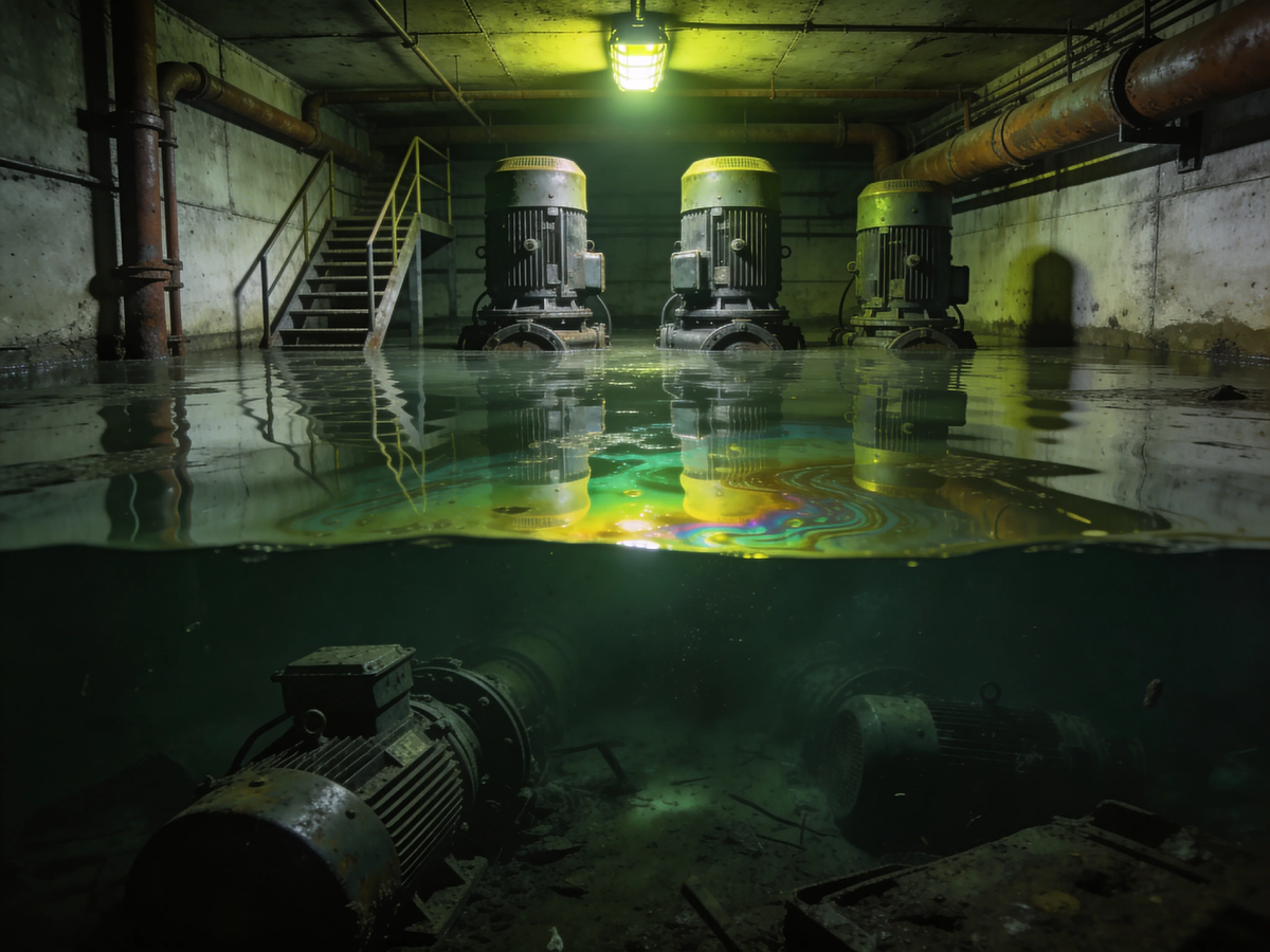 Вот они — генераторы, которые должны были спасти Японию. Только спасать пришлось их самих. 14 метров воды, 40 лет самоуверенности и 22 триллиона иен спустя. Всё потому, что кому-то показалось дорого поднять оборудование на этаж выше.