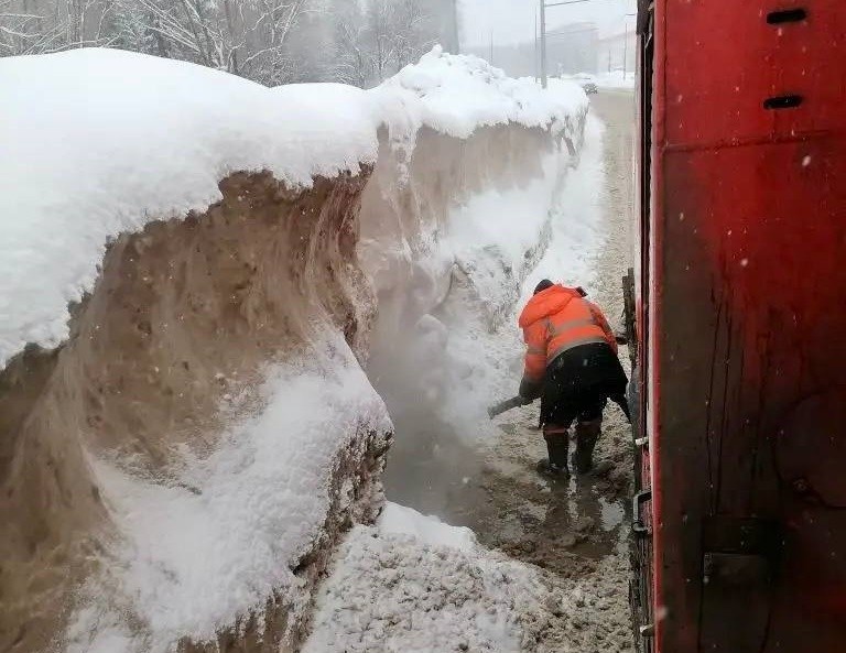    Проблемы с ливнёвками начались в Чебоксарах с потеплением