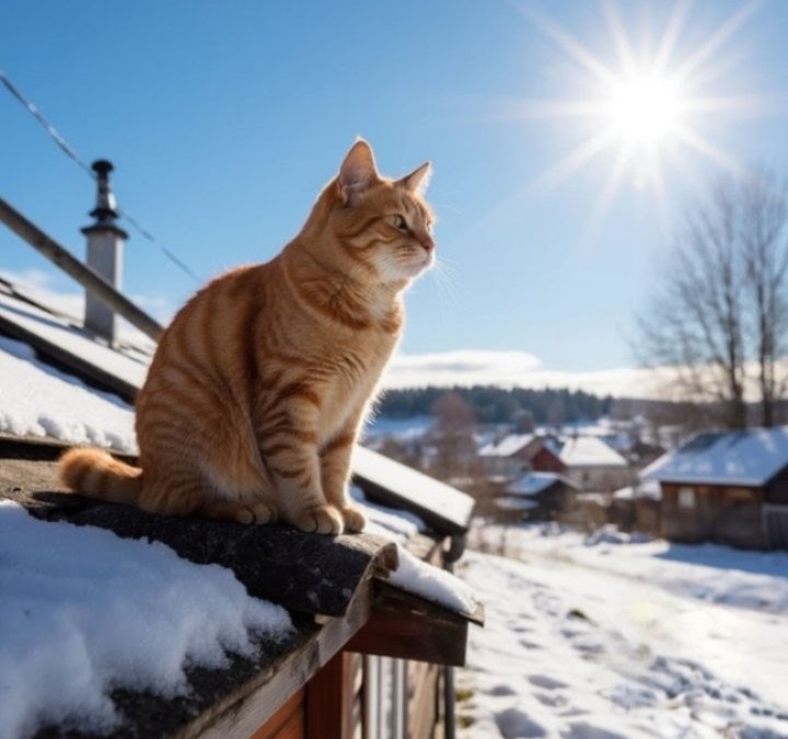 Так видит весну ИИ