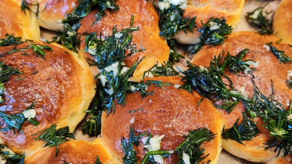 Чесночные булочки