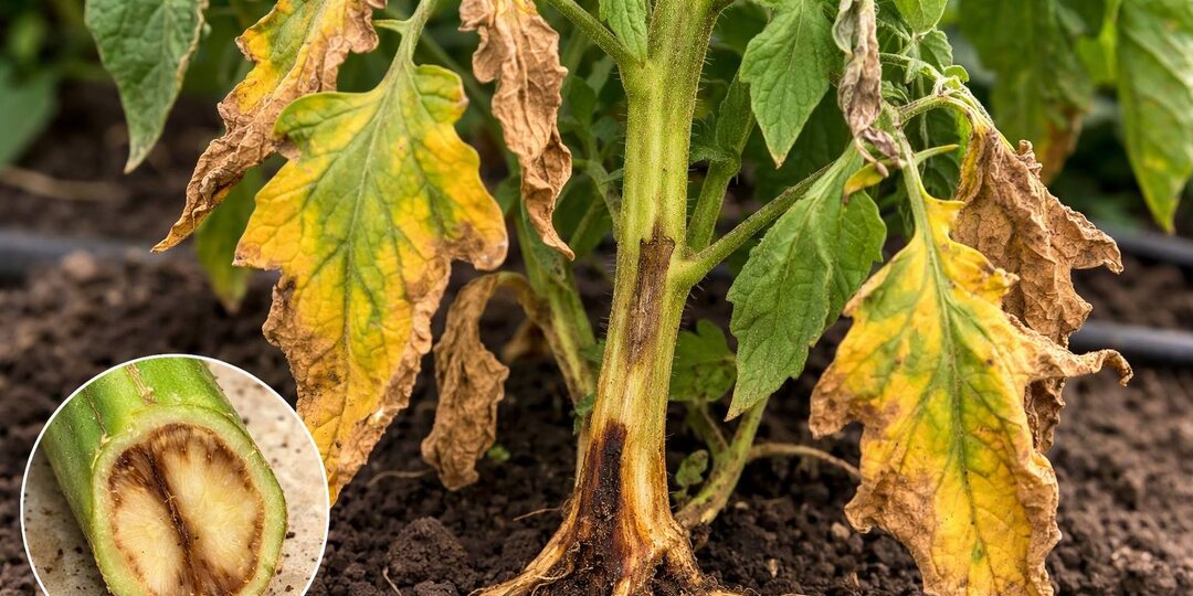 Фузариоз и вертициллёз: почему растения желтеют и их уже не спасти