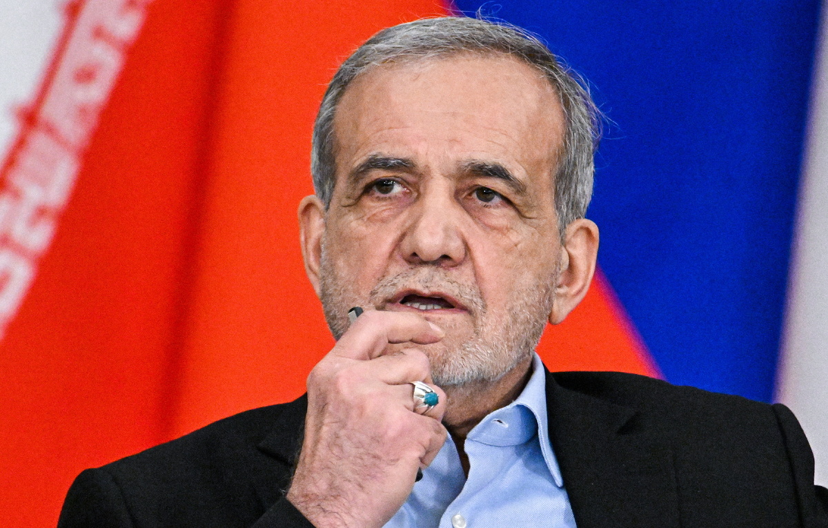    Президент Ирана Масуд Пезешкиан  Сергей Бобылев/POOL/ТАСС