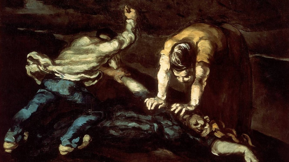     Поль Сезанн. Убийство. 1870   
undefined
