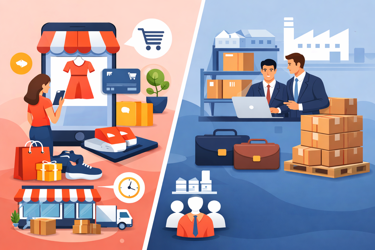 Что такое B2C и B2B в электронной коммерции