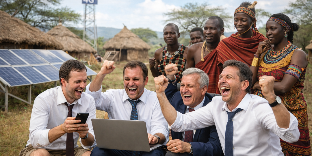 Африканская деревня обогнала Москву по уровню развития