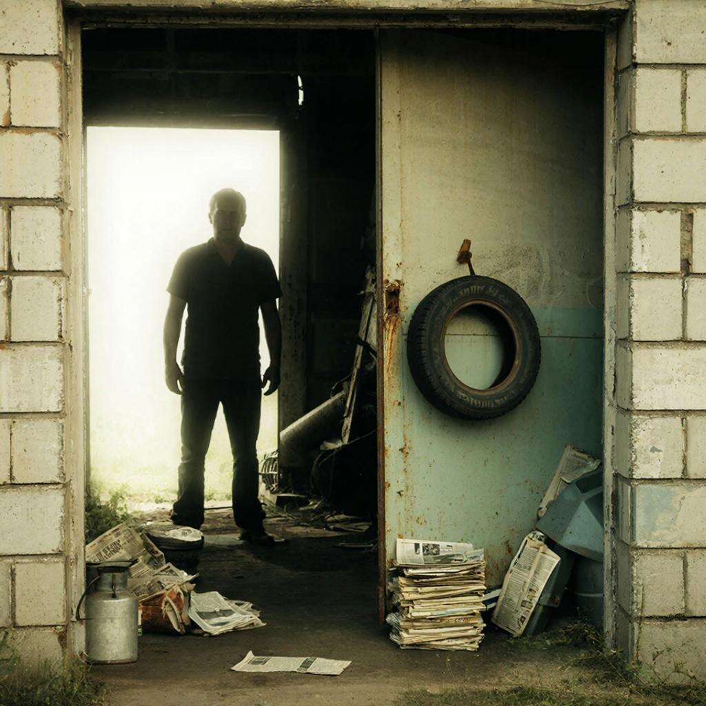 Запах времени — смесь бензина, пыли и ржавчины. Он ударил в нос, как старый знакомый, обнявший за плечи.