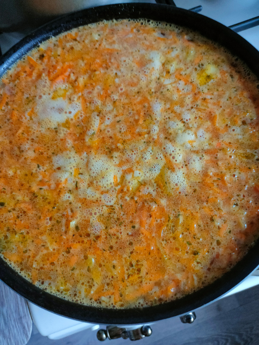 Поставила готовиться рис