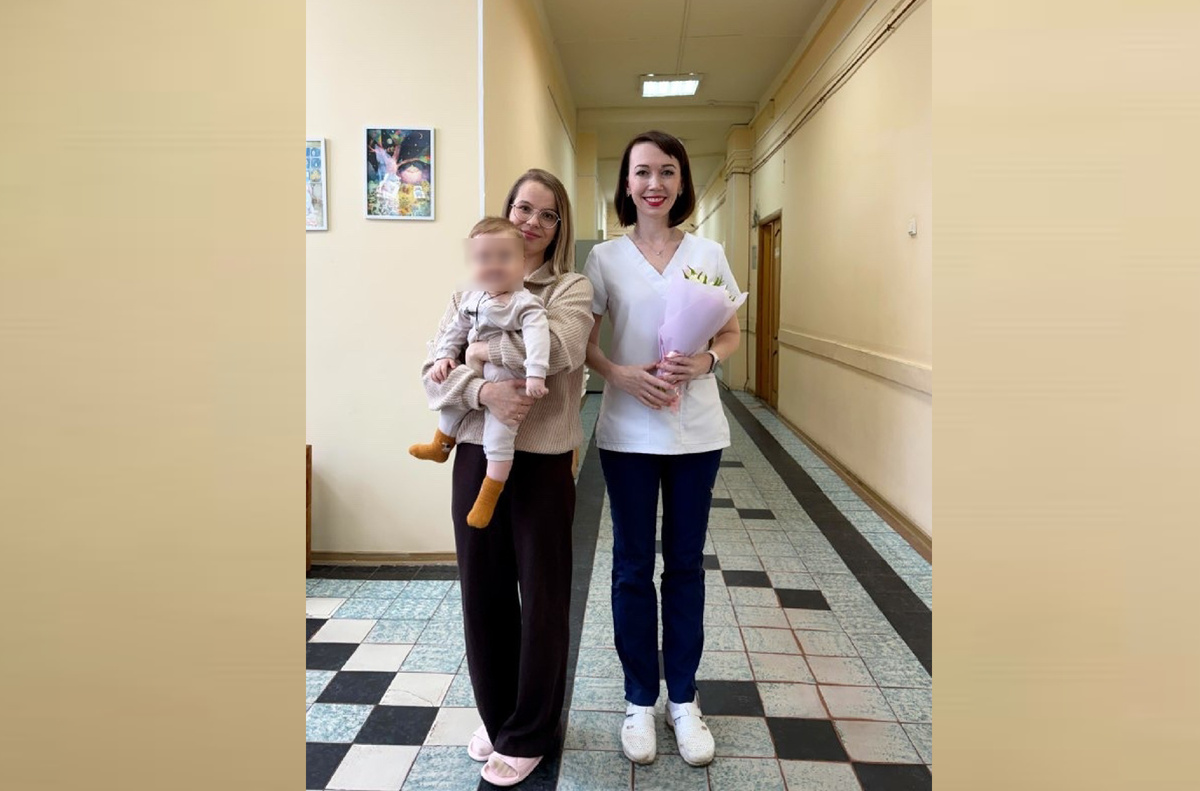 Питерские врачи продолжат следить за состоянием маленького Максима. Фото: Педиатрический Университет Санкт-Петербурга