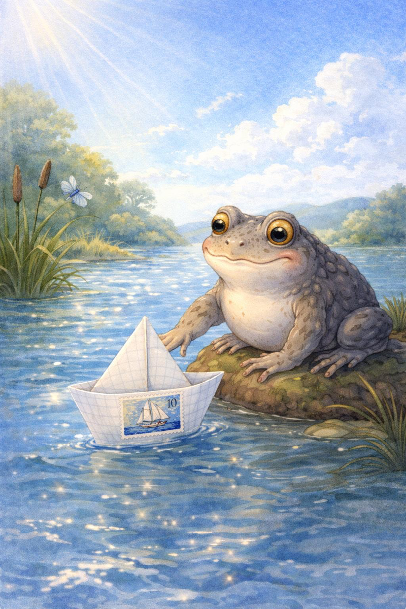 Ветерок познакомился с Жабой