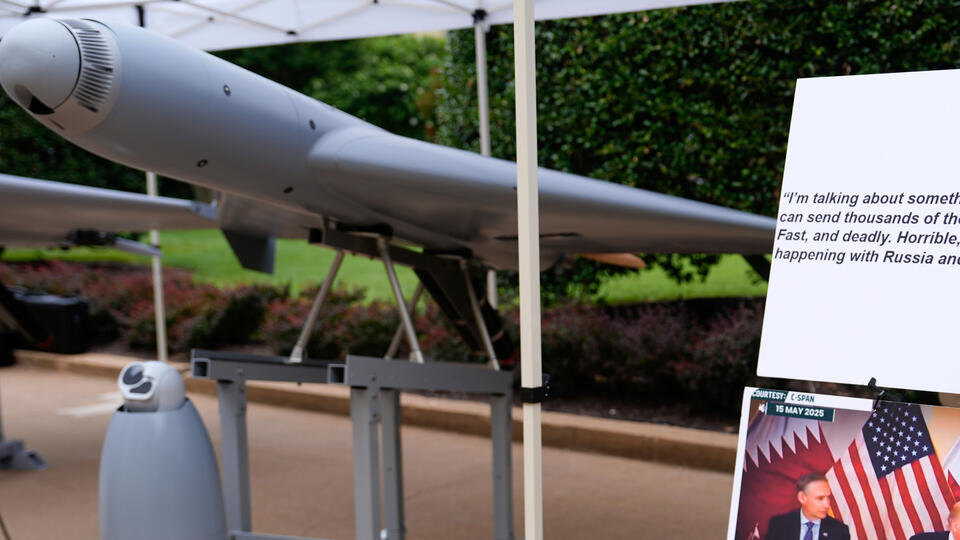     США впервые применили новый ударный дрон-камикадзе LUCAS при атаке на Иран Julia Demaree Nikhinson/AP/TASS