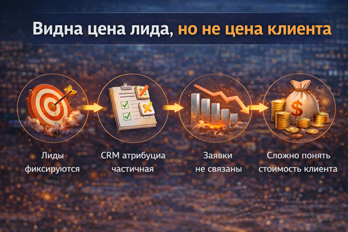 Проблемы в определении стоимости клиента