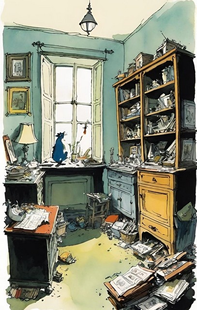 — Садись, пять! — сказал профессор и рассыпался..