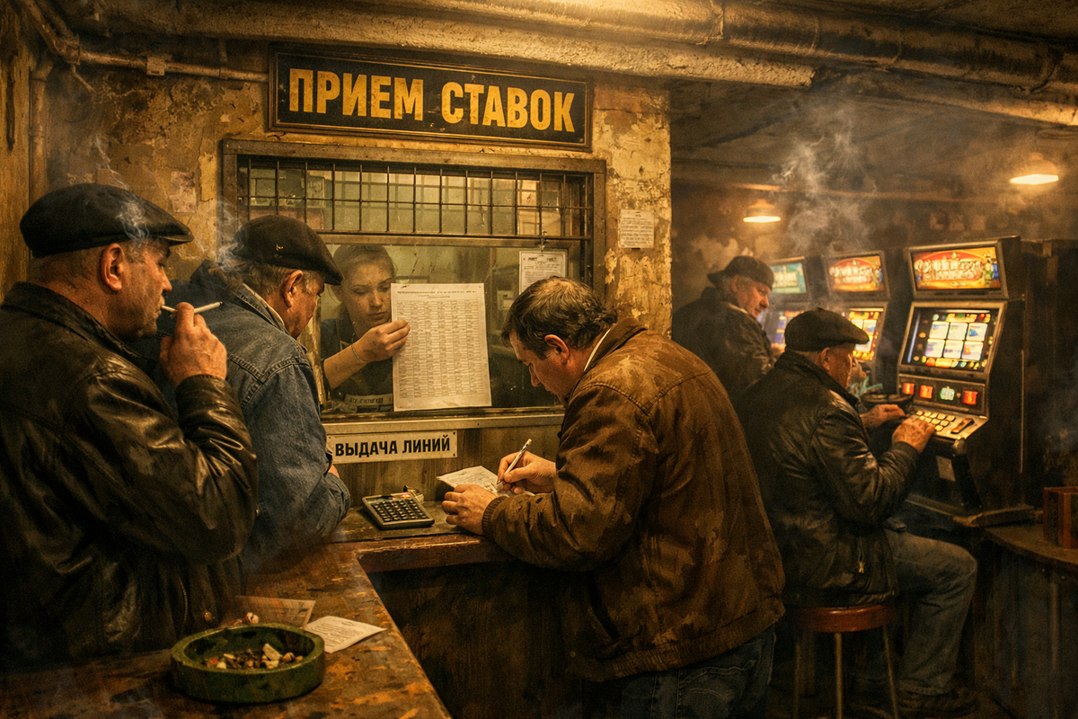 Реальную фотку, к сожалению, не удалось найти, но вайб был такой. Может сохранились у кого примеры тех самых линий и помещений?