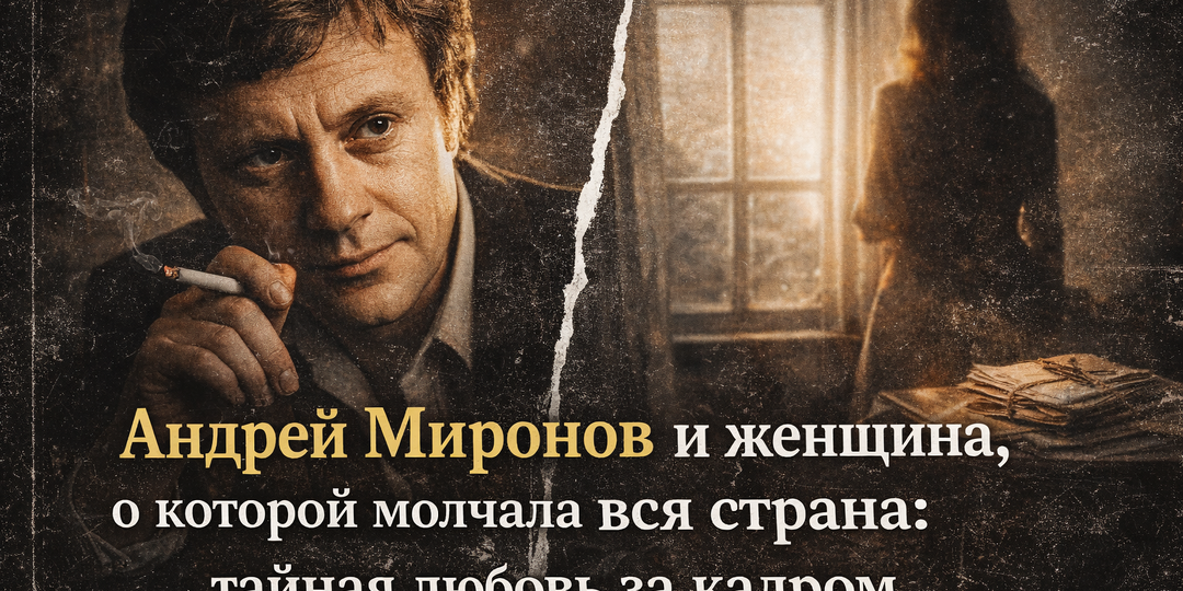 Андрей Миронов: любовь, о которой молчала вся страна