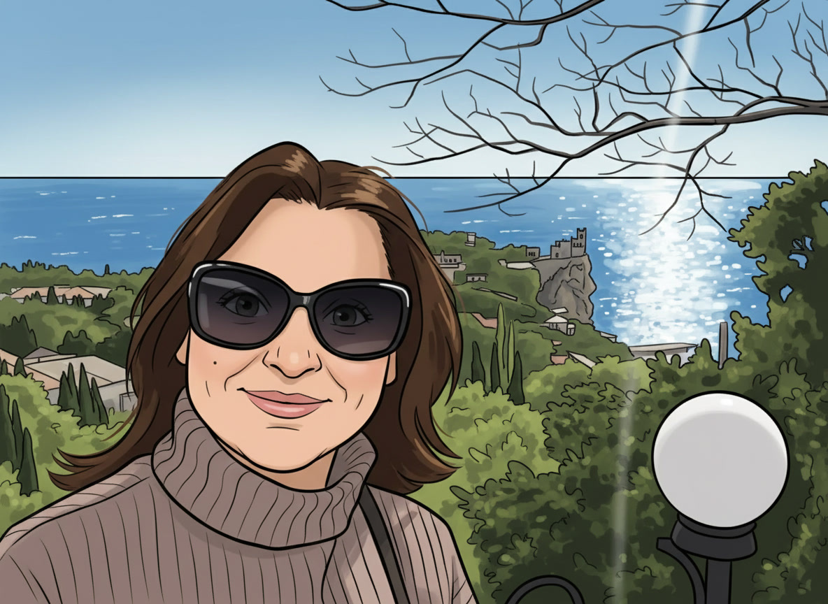 Отдыхаю в Крыму в санатории.