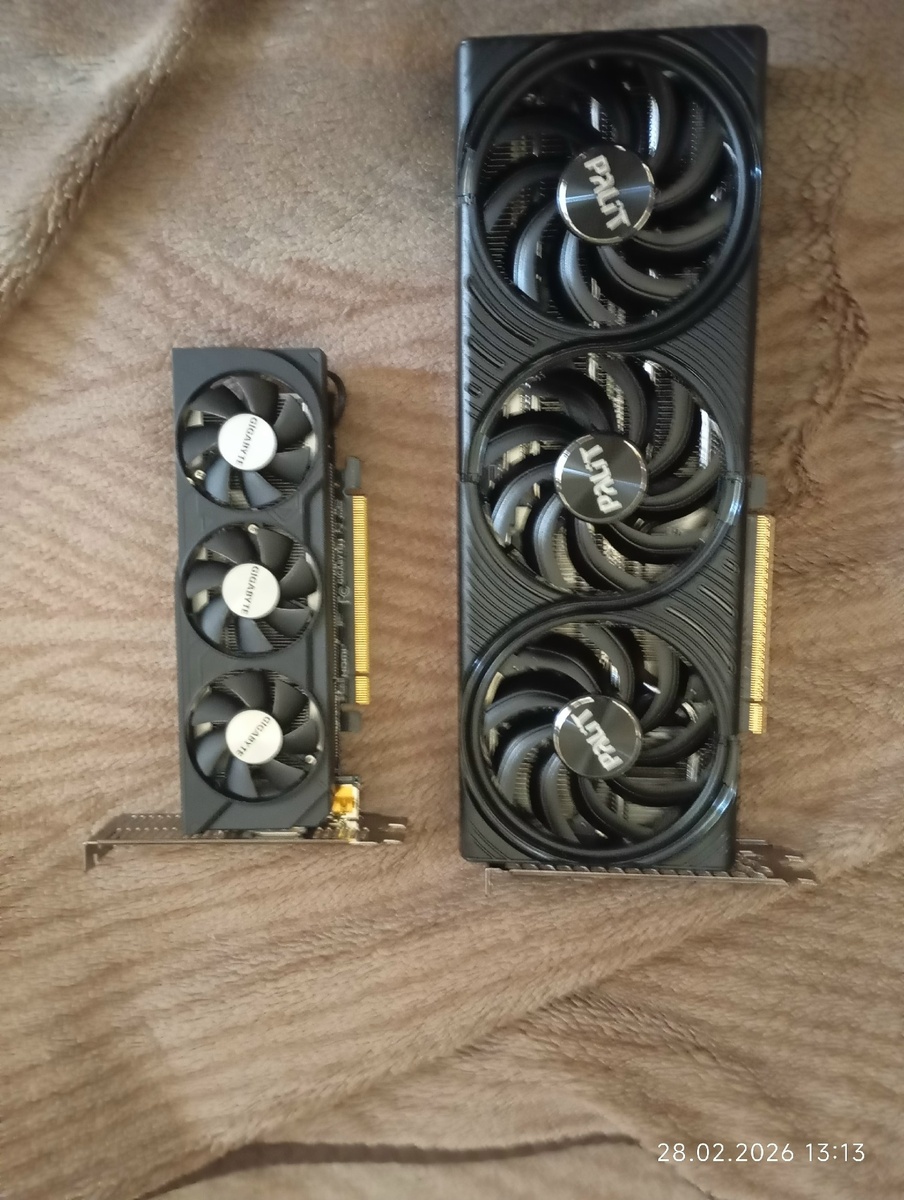 RTX 5070 Infinity 3 по сравнению с моей прошлой RTX 4060