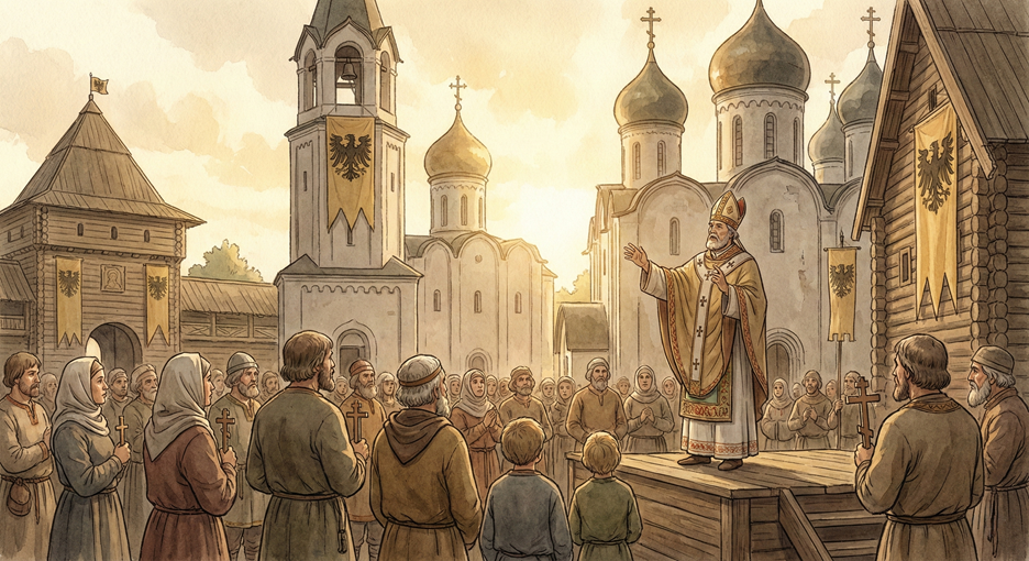 Новгород под властью Ордена – католическая жизнь.