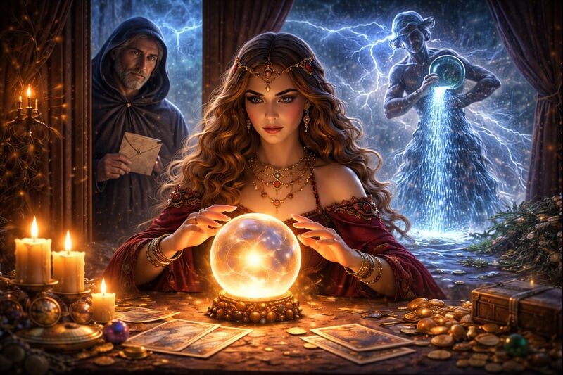 ♒Через 12 дней Водолеям откроется правда о прошлом — та, которую они прятали даже от самих себя.