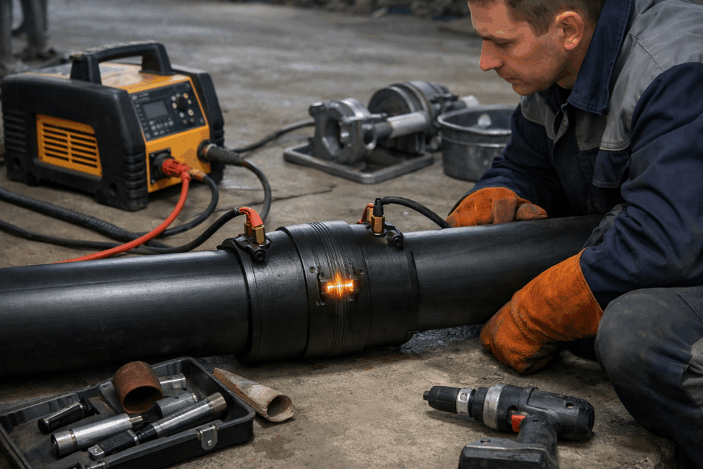    ошибки в электромуфтовой сварке protrubi