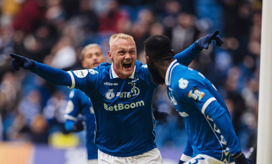    Константин Тюкавин забил свой первый гол в 2026 году. Фото: ФК "Динамо"