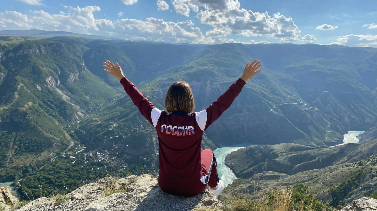 Спортивный женский костюм "Рубин"