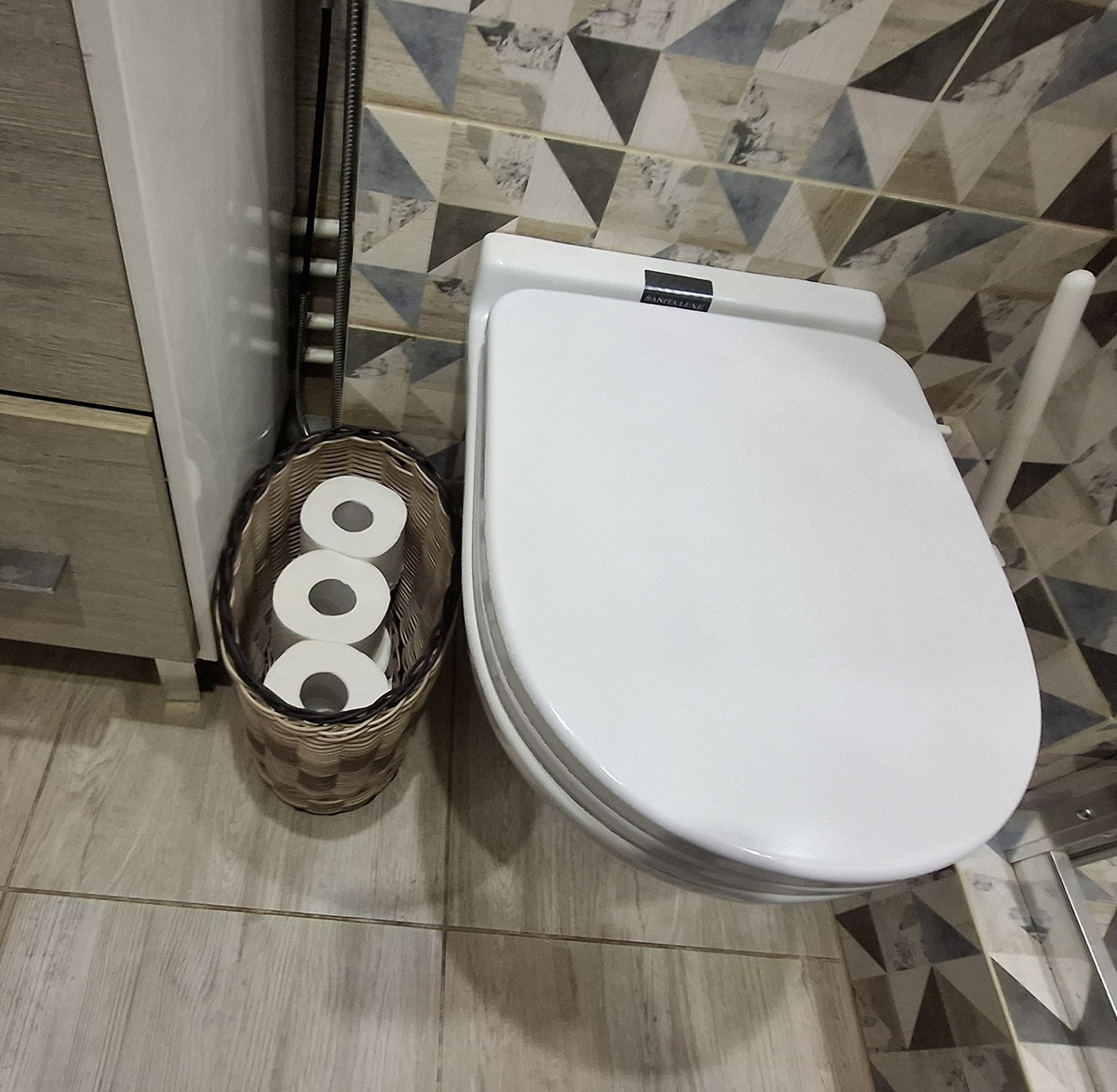 Корзина получилась чуть ниже и шире.