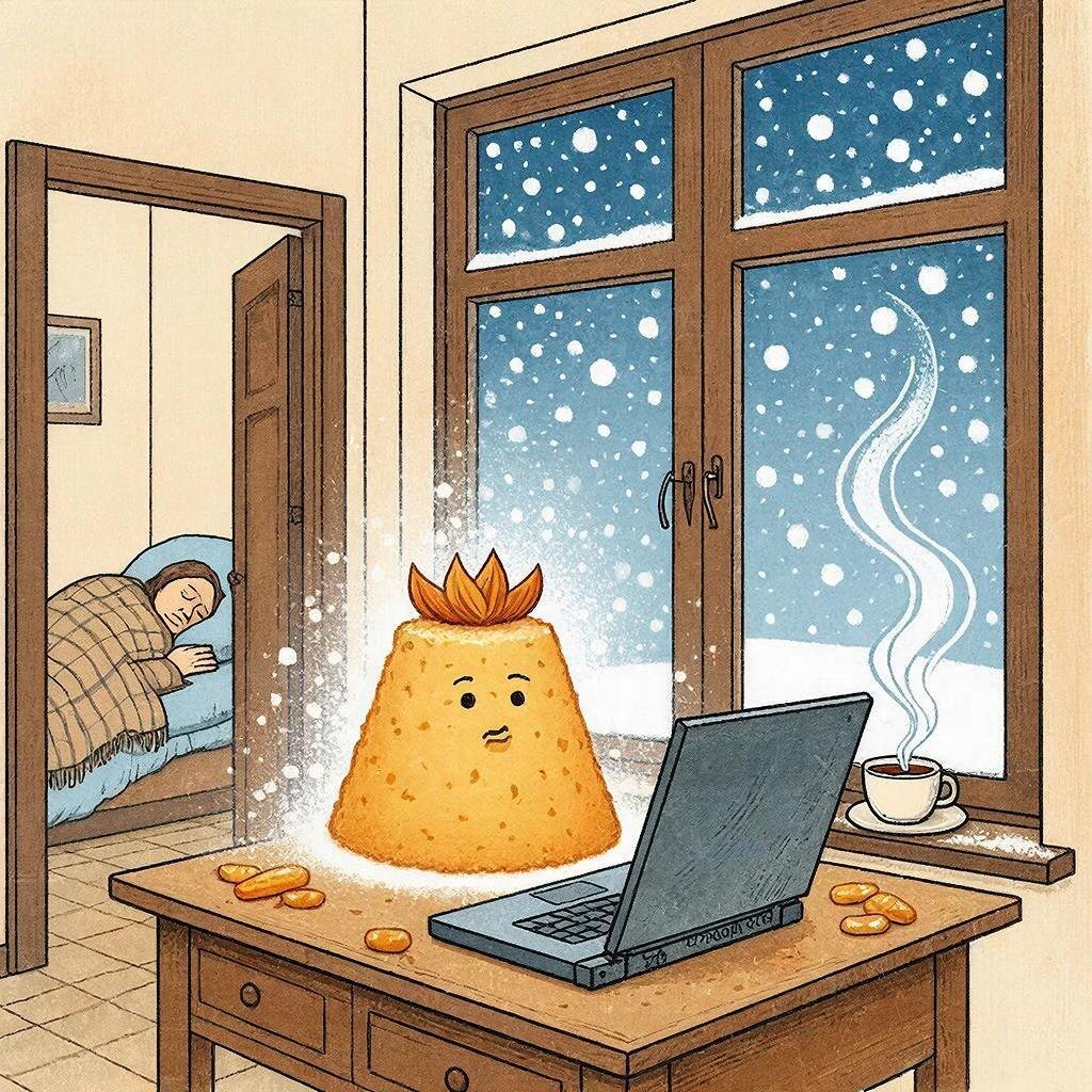 Зигги Стардаст на кухне, или когда ноутбук манит в сладкую бездну