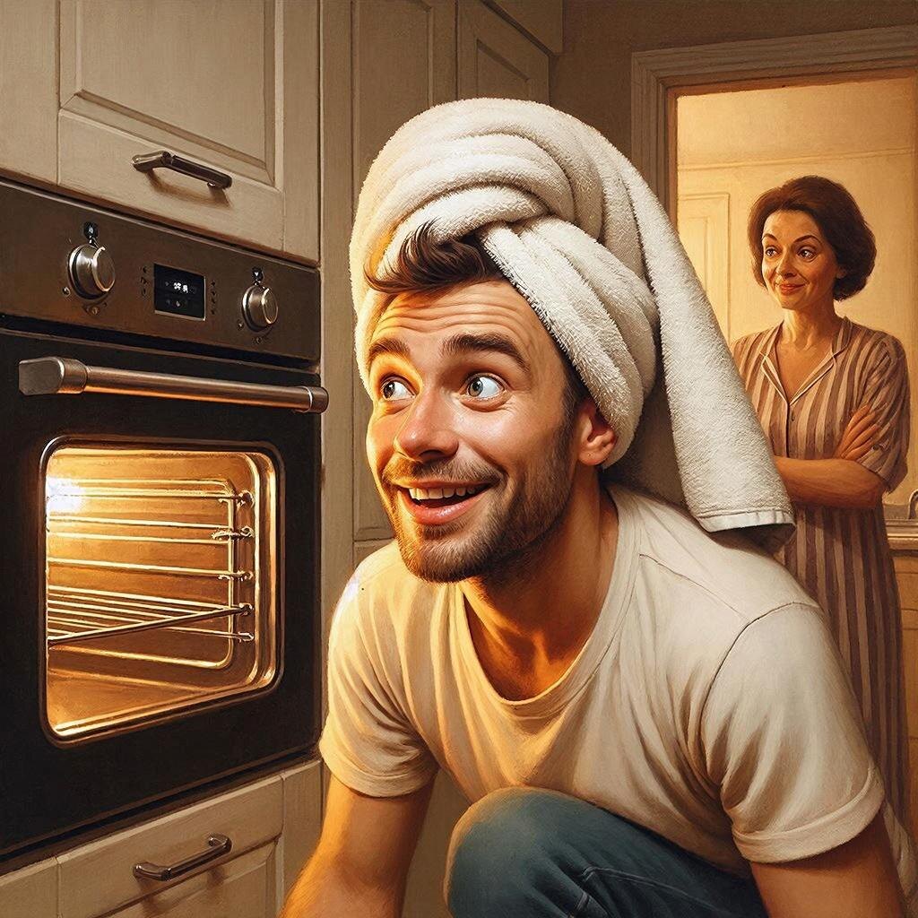 Я снимаю пенки. Это не просто завтрак, это священнодействие. Жена пока не в курсе