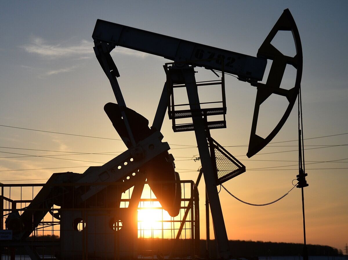    Нефтяные станки-качалки© РИА Новости . Максим Богодвид