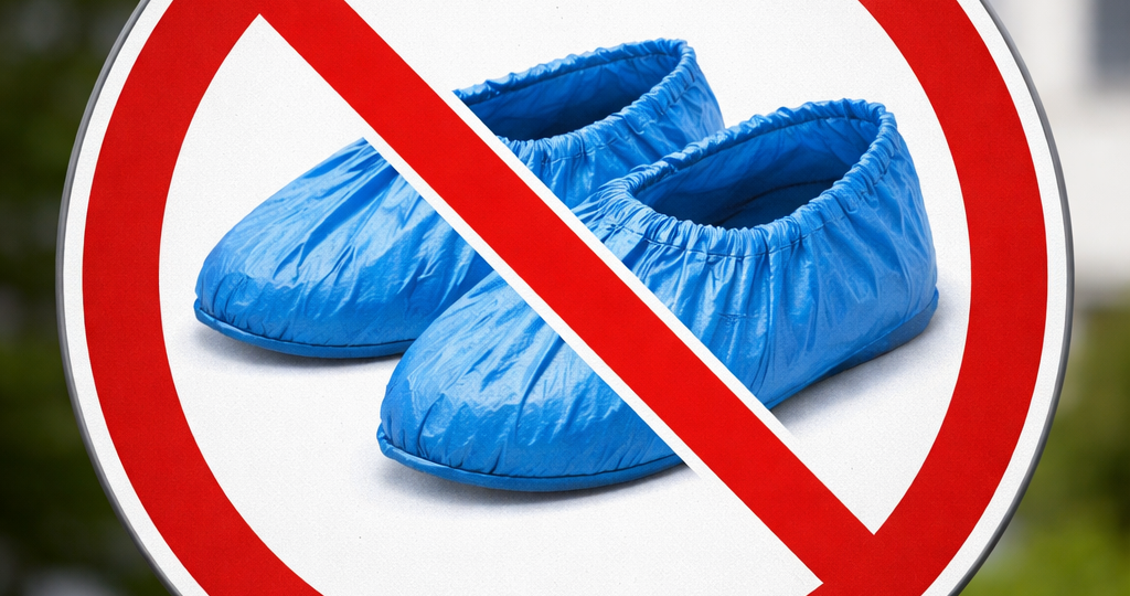 Бахилы: обувь смерти