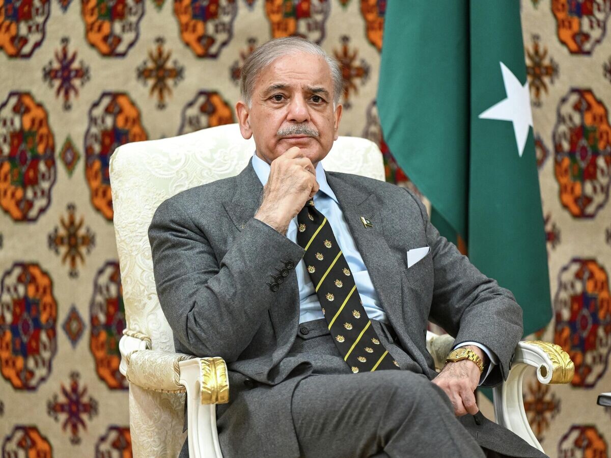    Премьер-министр Пакистана Шахбаз Шариф в Ашхабаде | © РИА Новости / Кристина Кормилицына