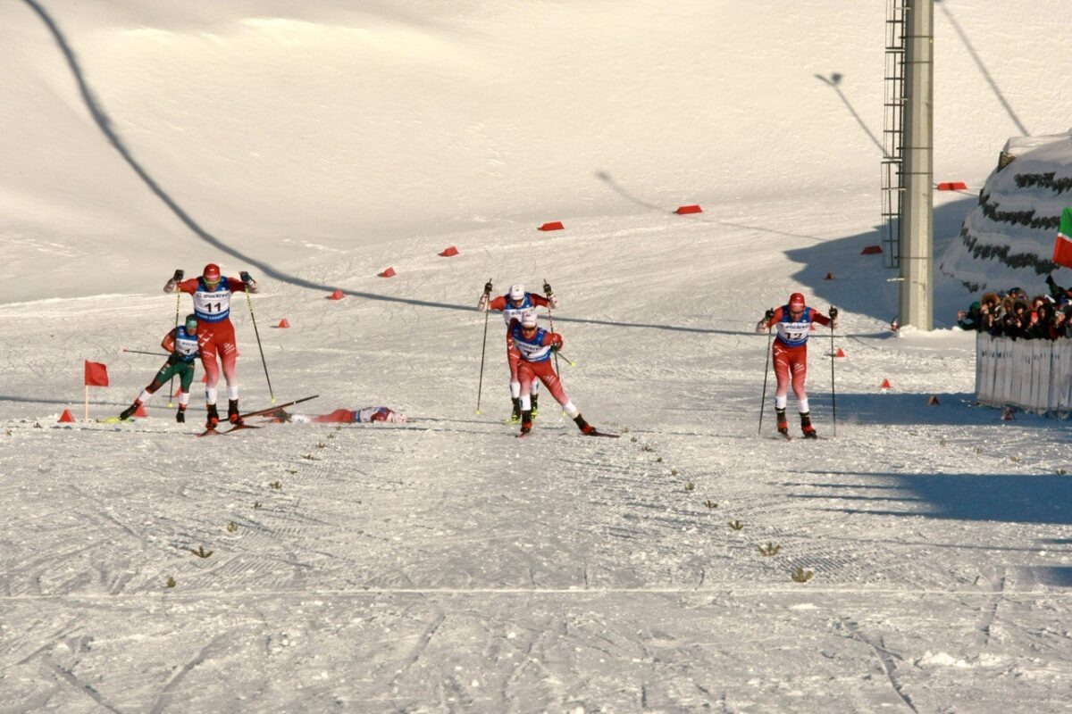 Падение Терентьева. Фото: «СахПресс» / Наталья Краснова