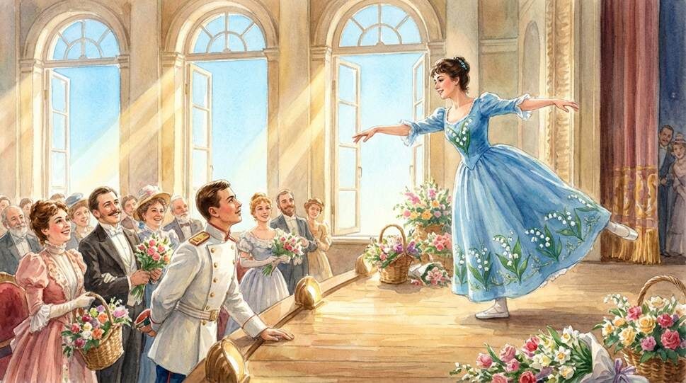 Первая искра, Николай и Матильда на выпускном 1890.