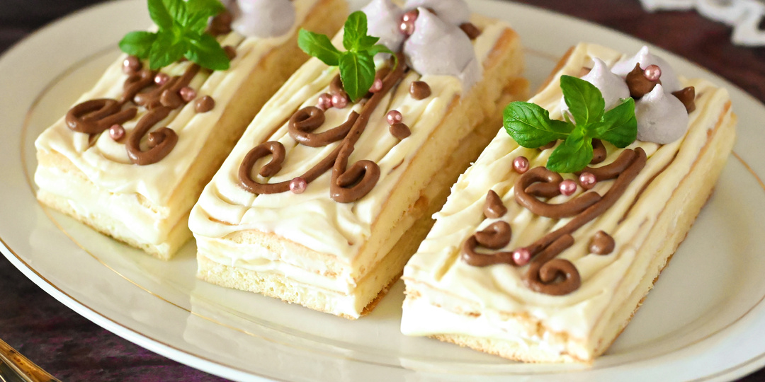 Пирожные из советского детства - тот самый вкус любимой классики