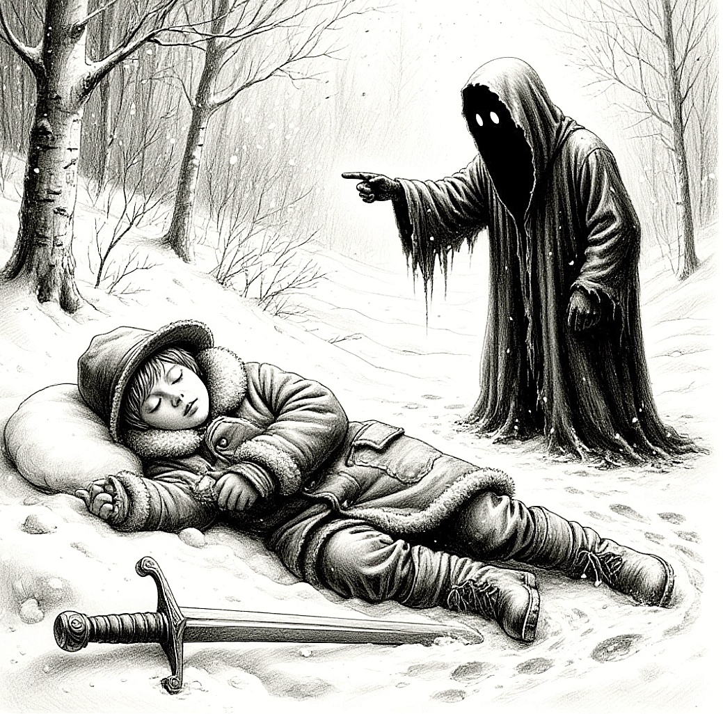 Кто-то подошёл ближе, ещё ближе, поднял его и ушёл.